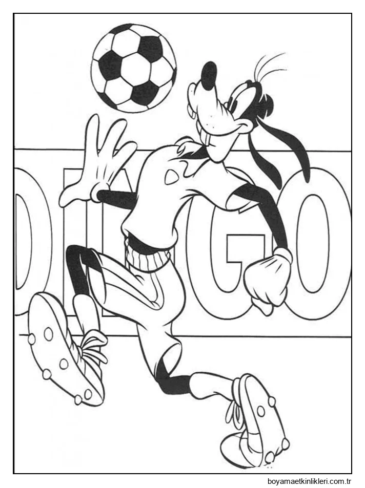 Yazdırılabilir Bedava Goofy