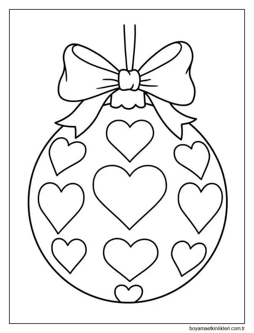 Yazdırılabilir Bedava Noel Topları