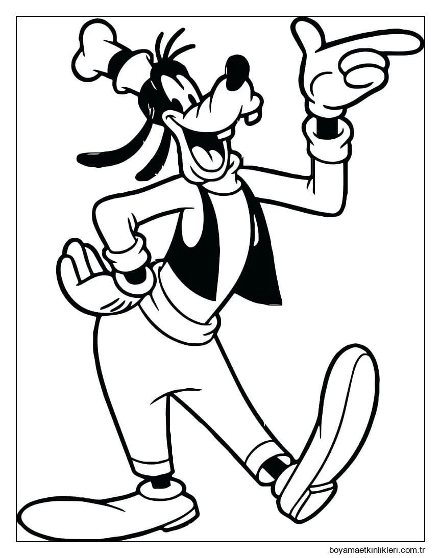 Yazdırılabilir Goofy