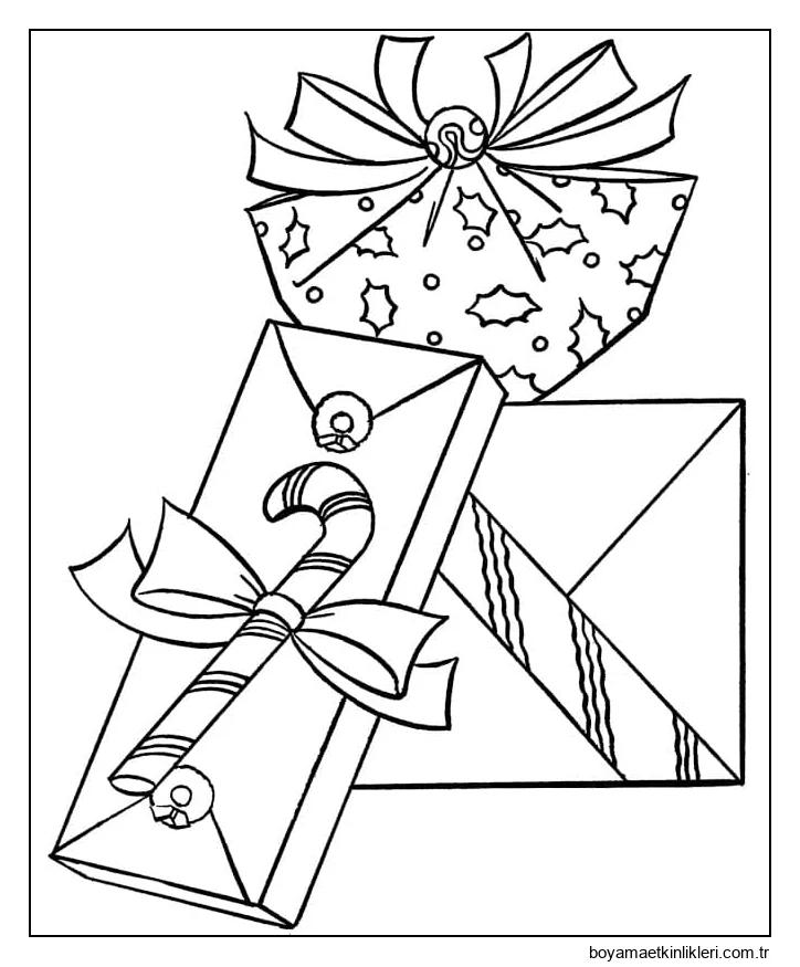 Yazdırılabilir Noel Hediyeleri