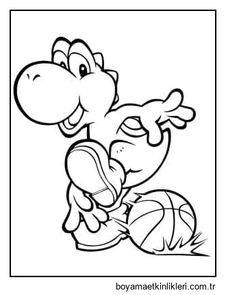 Yoshi Basketbol Oynuyor