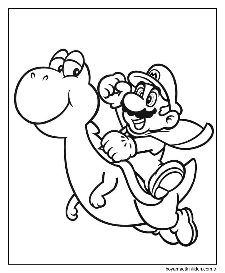 Yoshi ile Süper Mario Güzel