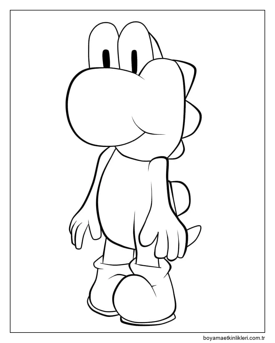 Yoshi ücretsiz Yazdırılabilir