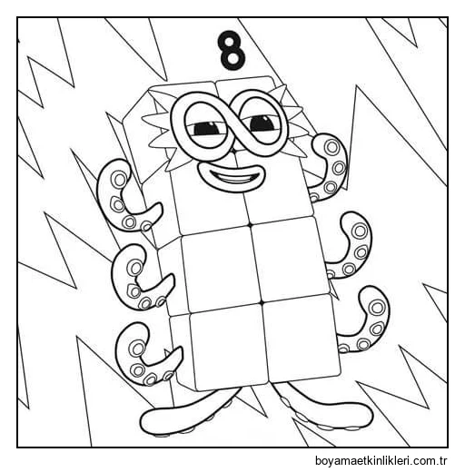 8 Numaraların Büyük Blokları