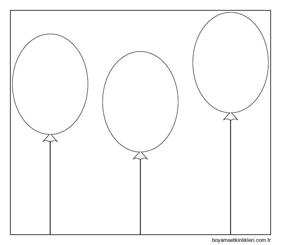 Balonlar çizme