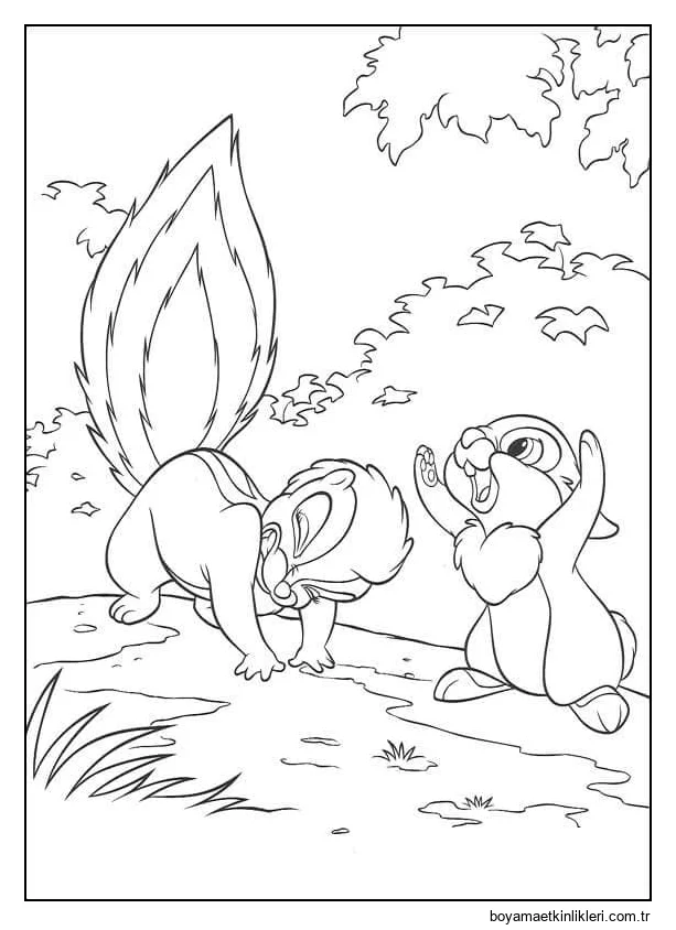 Bambi yazdırılabilir