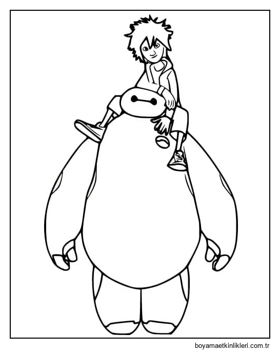 Baymax, Hiro Omzunda