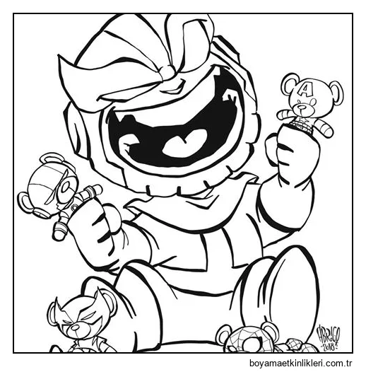 Bebek Thanos Oynuyor