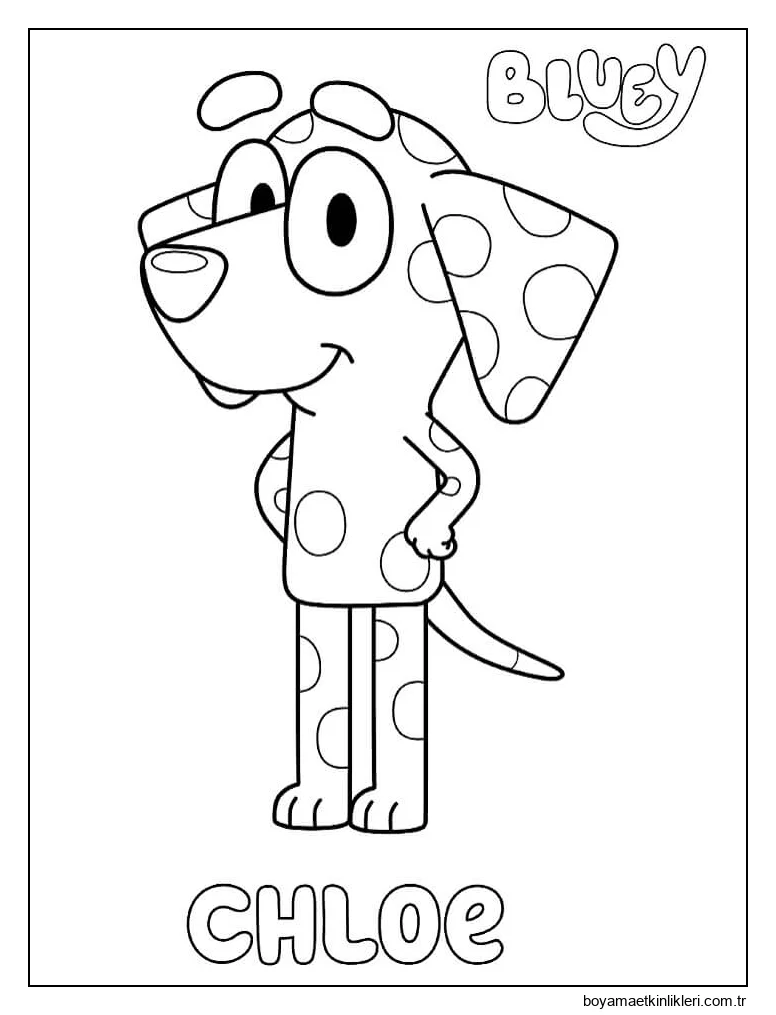 Bluey'den Chloe