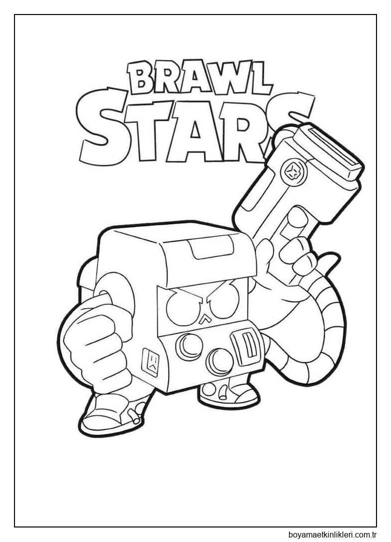 Brawl Stars 8-Bit'i çizin