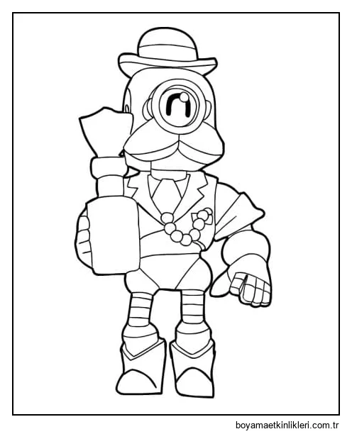 Brawl Stars Barley'i çiz