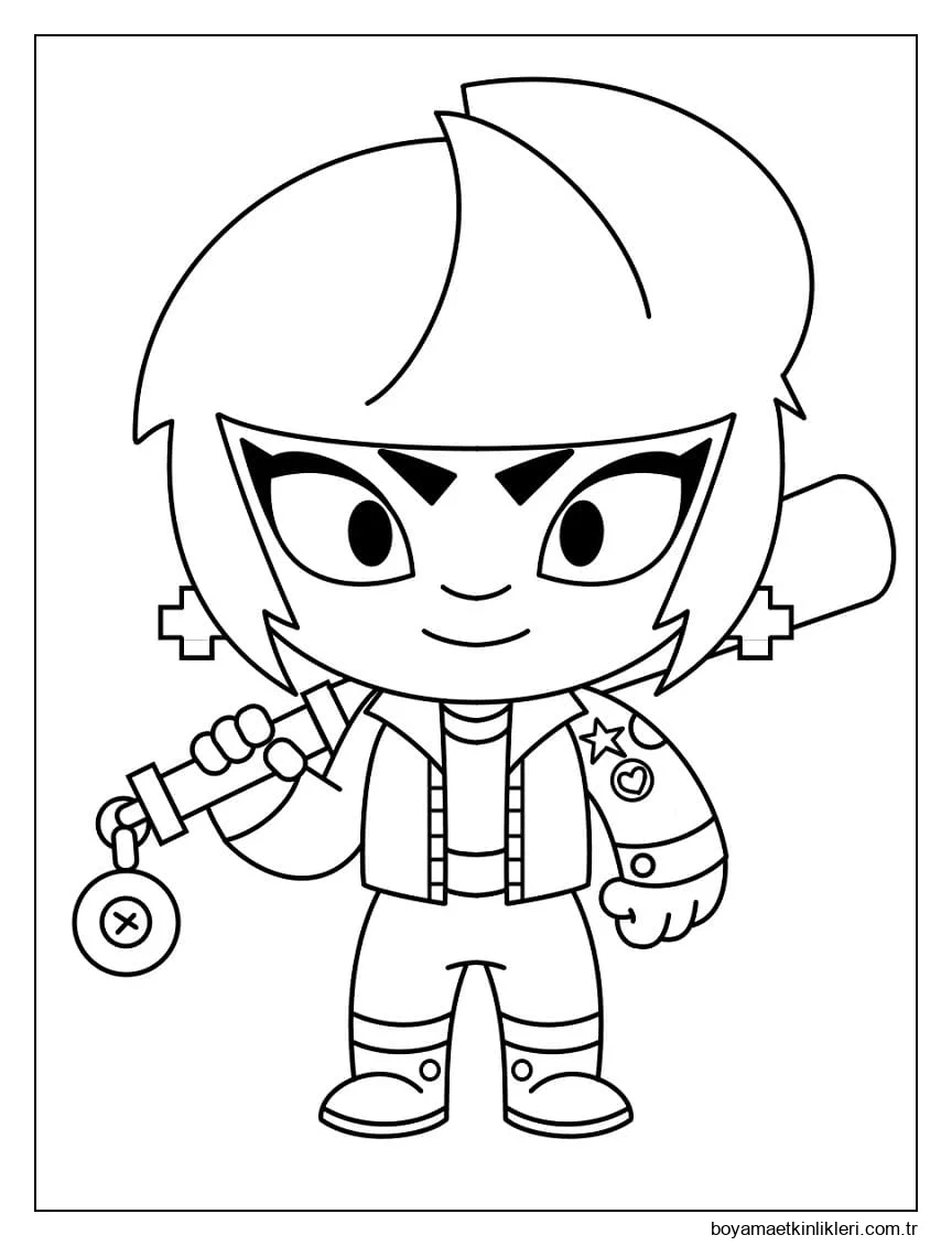 Brawl Stars Bibi'yi çiz
