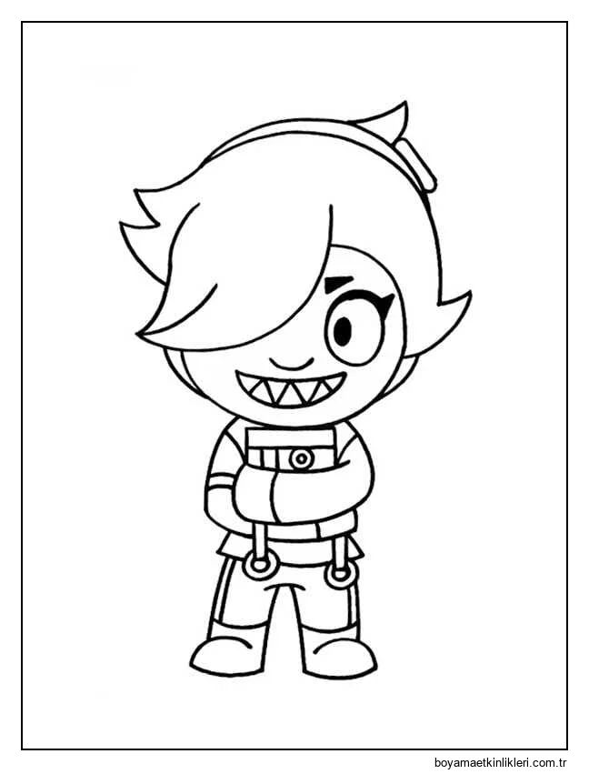 Brawl Stars Colette'i çiz