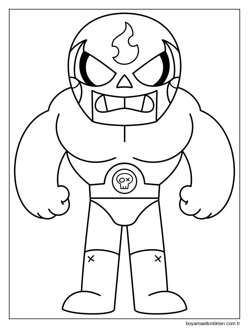 Brawl Stars El Primo'yu çiz