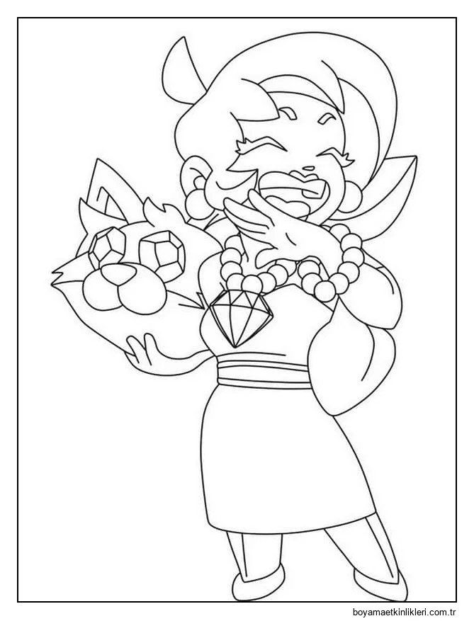 Brawl Stars Lola'yı çiz