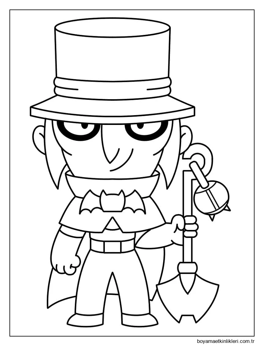 Brawl Stars Mortis'i çiz