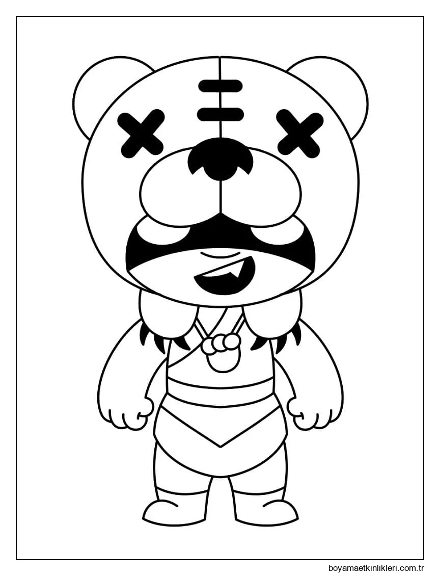 Brawl Stars Nita'yı çiz