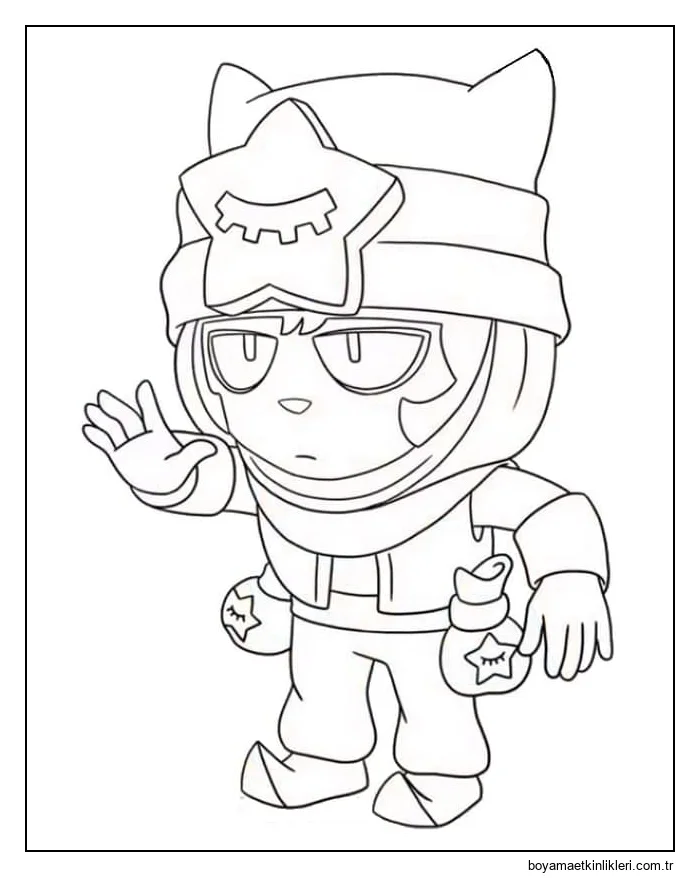 Brawl Stars Sandy'yi çiz