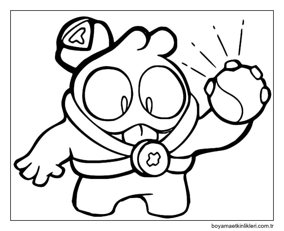 Brawl Stars Squeak'ı çiz