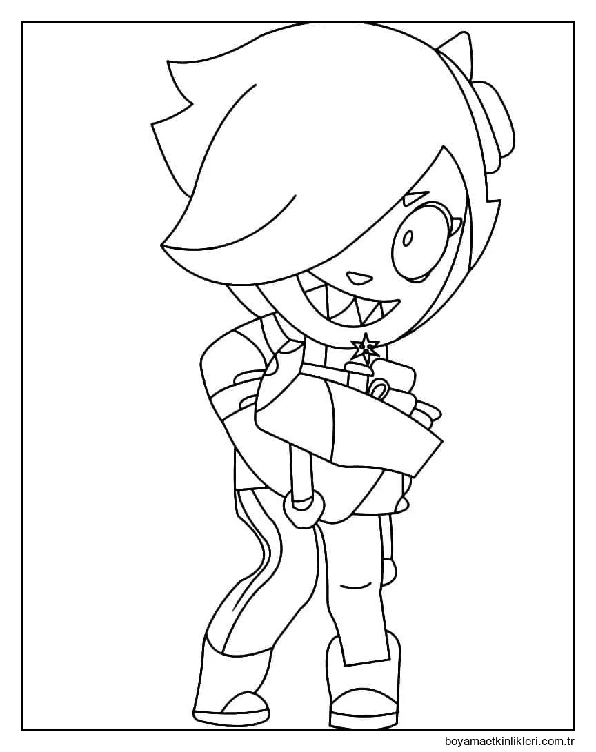 Brawl Stars'ta Colette'i çizin