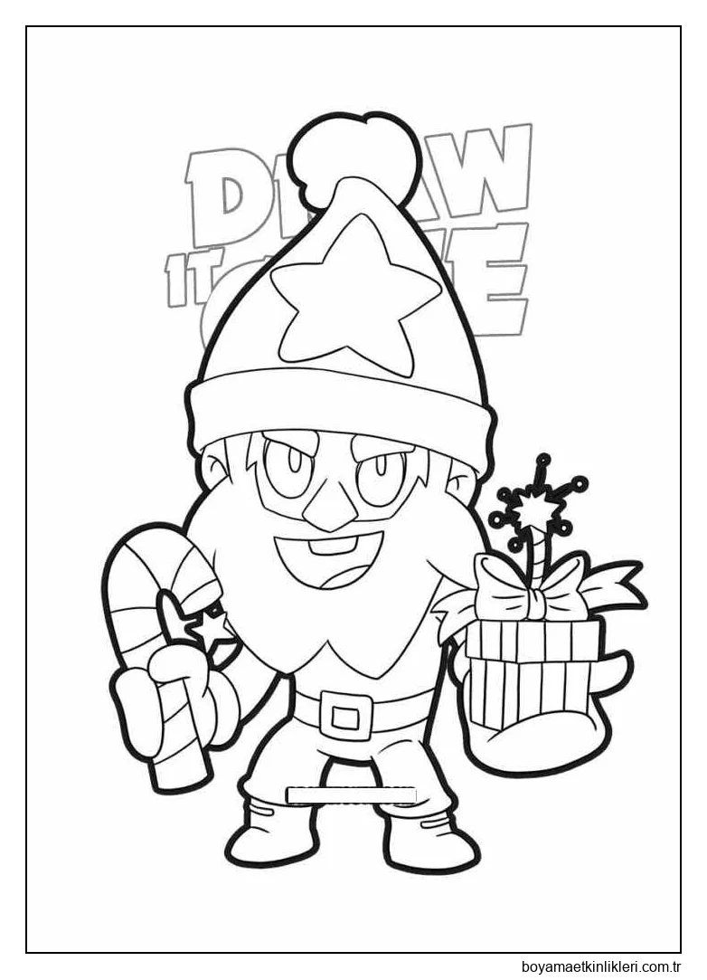 Brawl Stars'ta Dynamike'ı çizin