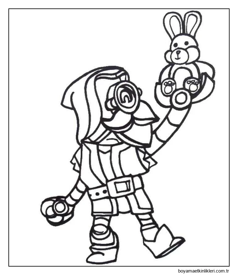 Brawl Stars'ta Rico'yu çizin