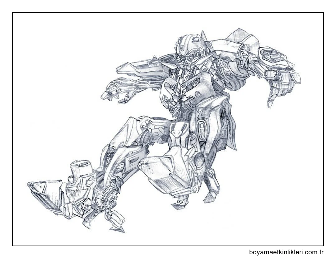 Bumblebee El Çizimi