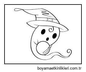 Cadı şapkalı Hayalet