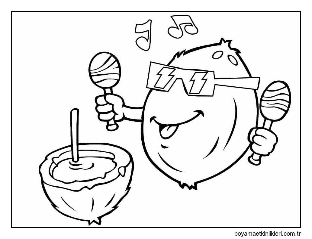 Çizgi Film Hindistan Cevizi