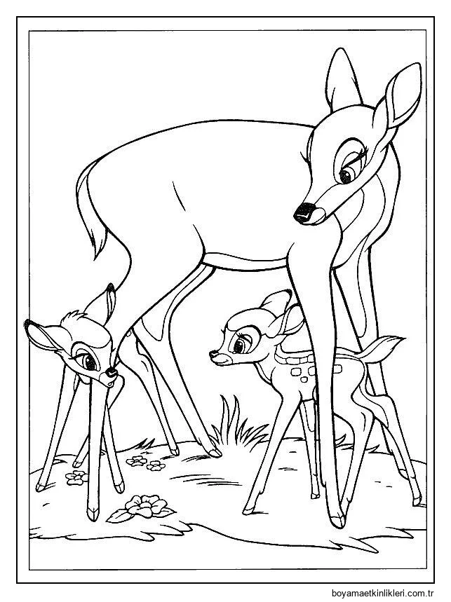 Çizmek Bambi 1