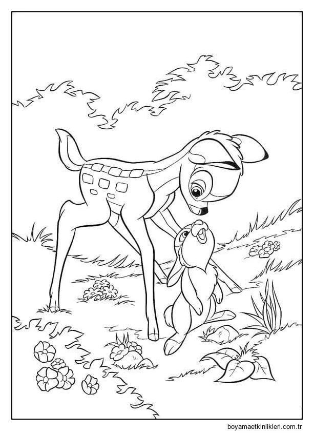 Çizmek Bambi 4