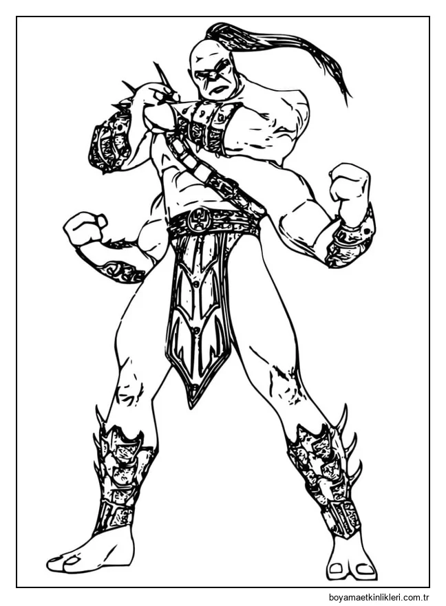 Çizmek Goro itibaren Mortal Kombat