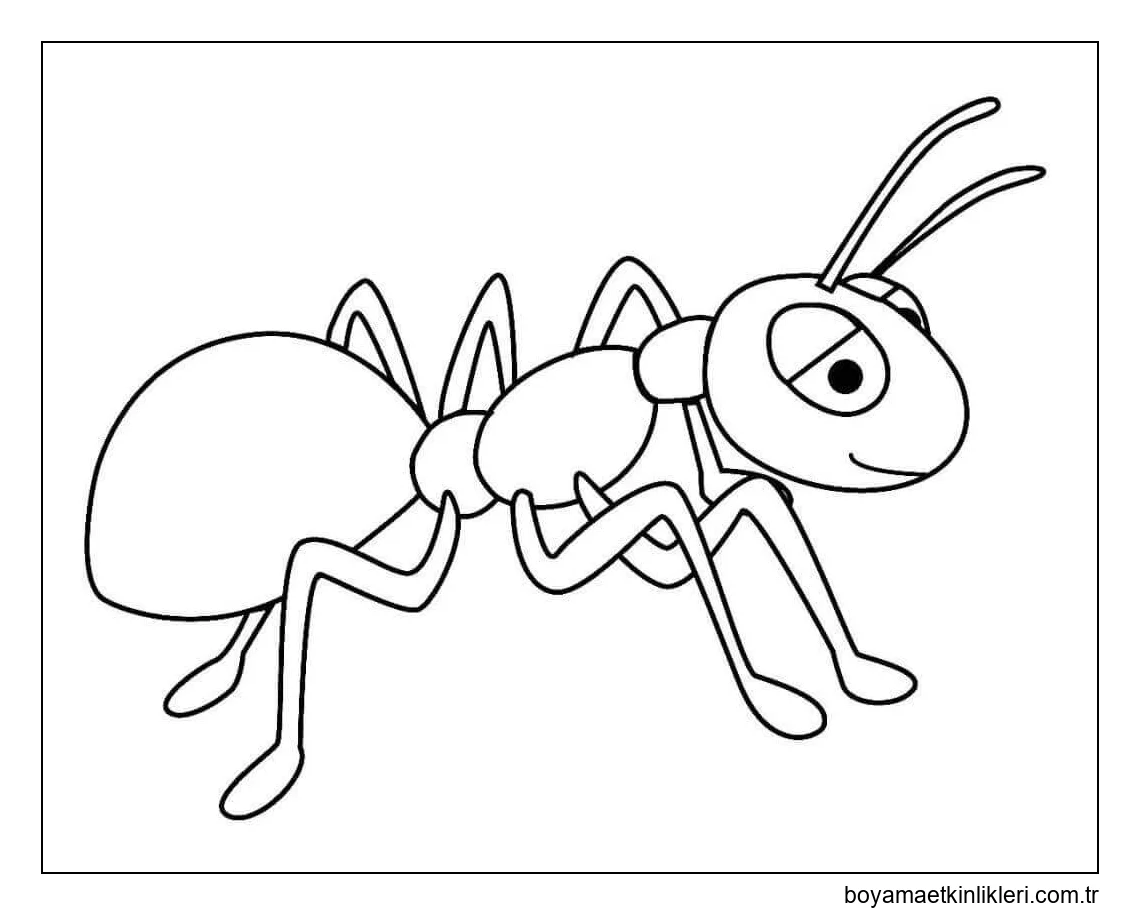 Çizmek Karınca yazdırılabilir