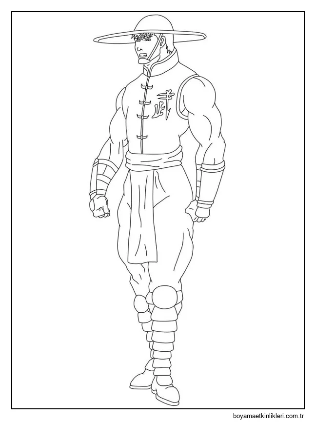 Çizmek Mortal Kombat Kung Lao