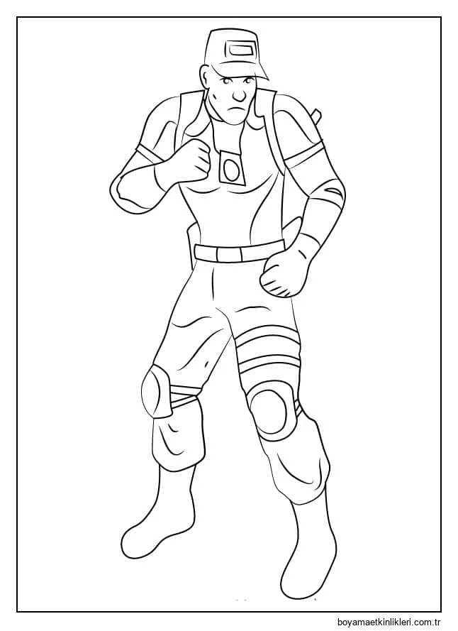 Çizmek Mortal Kombat Kurtis Stryker