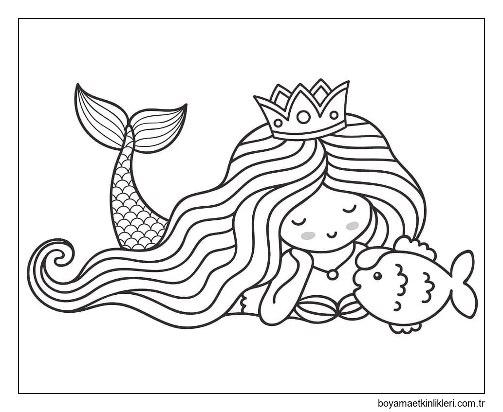 Deniz Kızı ve Bir Balık