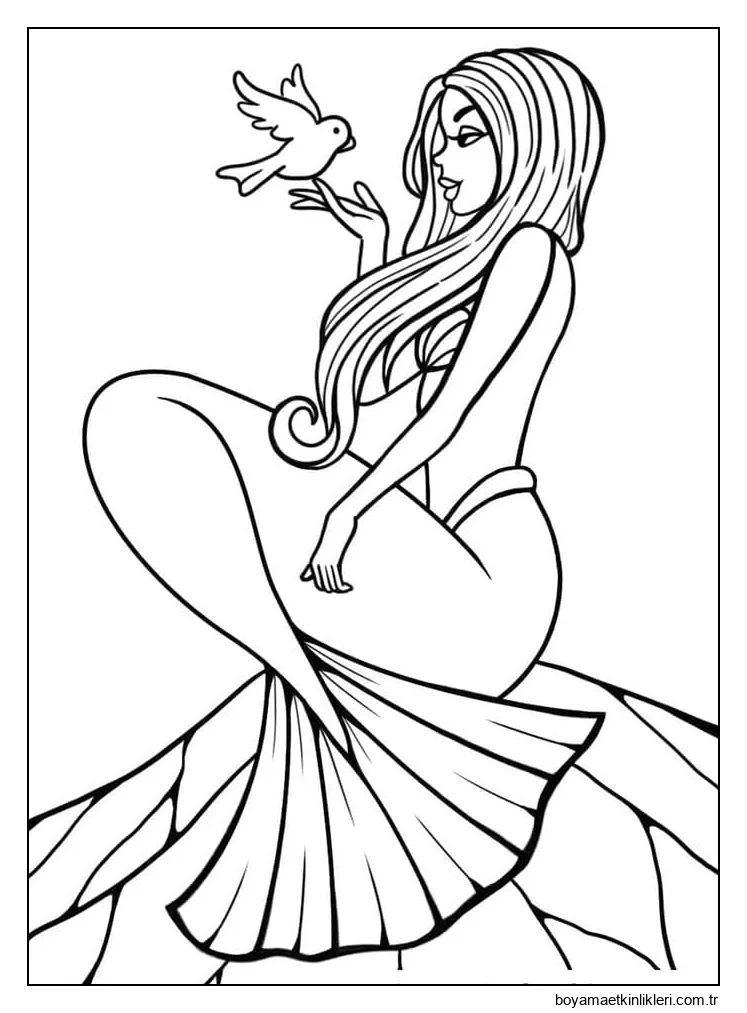 Deniz Kızı ve Bir Kuş