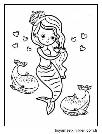 Deniz Kızı Ve İki Balina