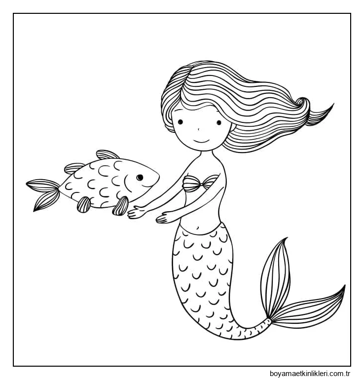 Deniz Kızı ve Şirin Balık