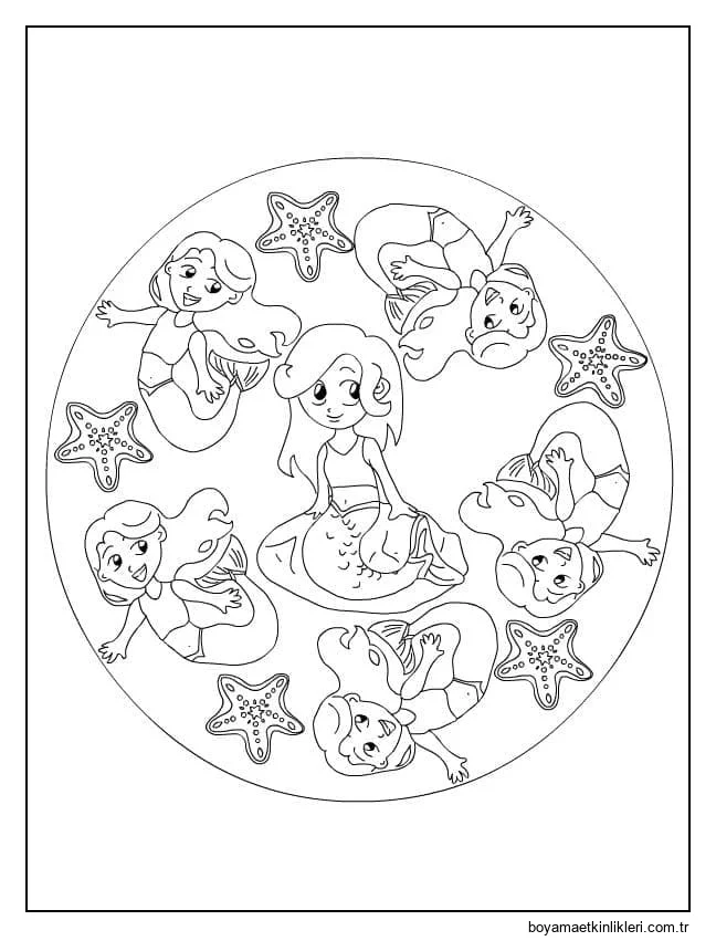 Denizkızı Mandala