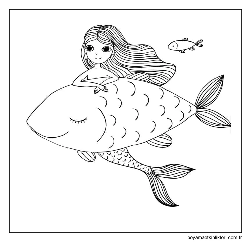 Denizkızı ve Balık