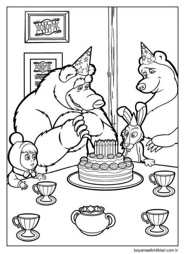 Doğum günün kutlu olsun Maşa