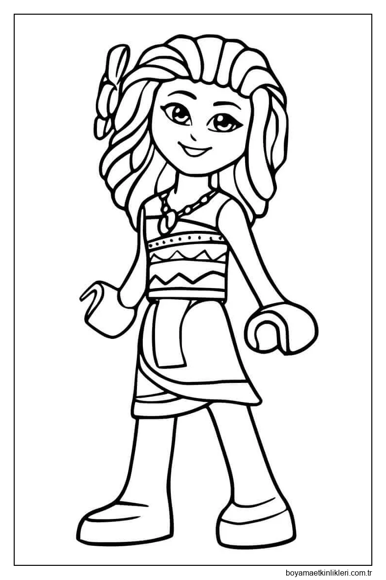 Eğlenceli Lego Prenses Moana