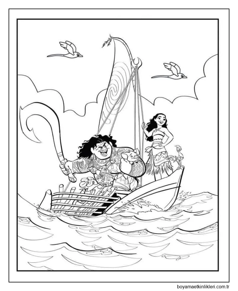 Gemide Moana ve Maui