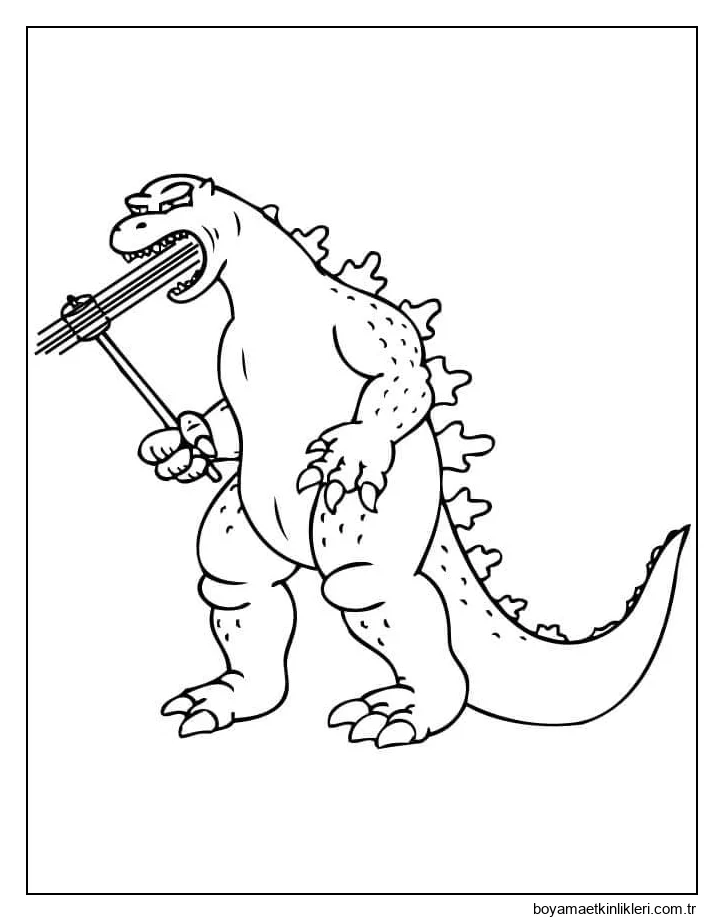 Godzilla, Marshmello'yu Tutuyor