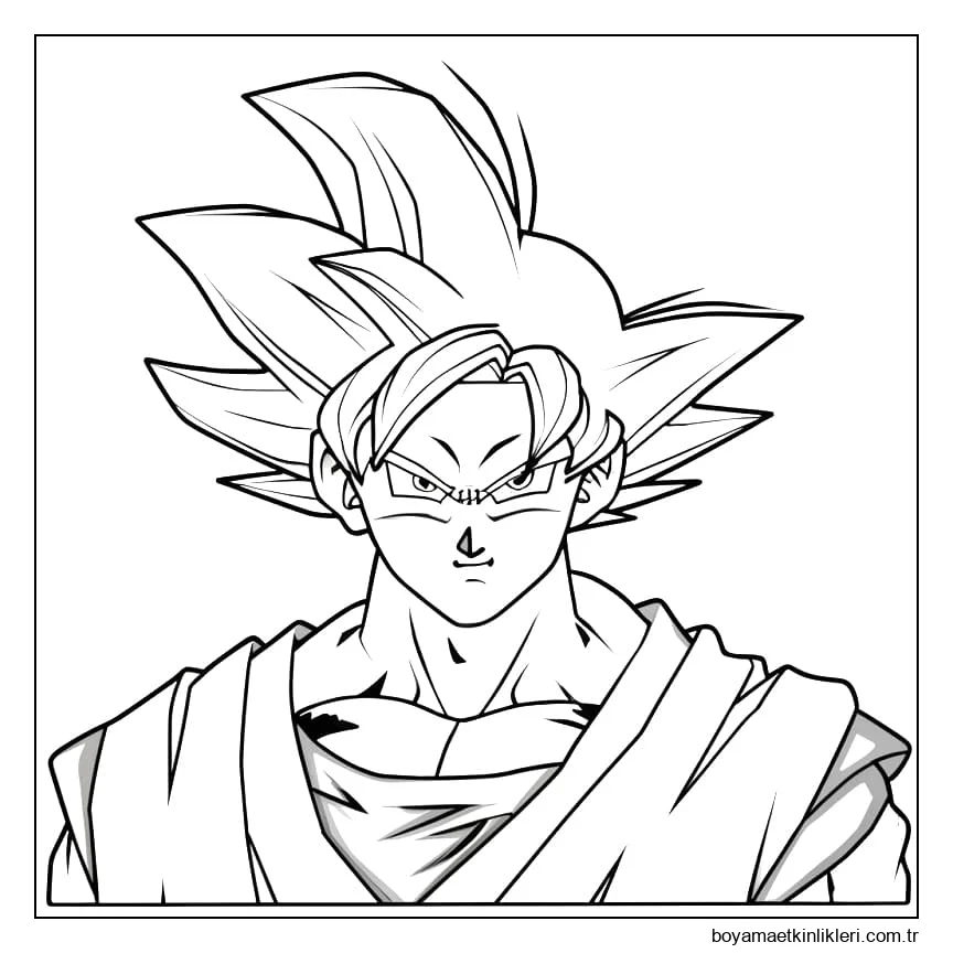 Goku Resmini Çiz