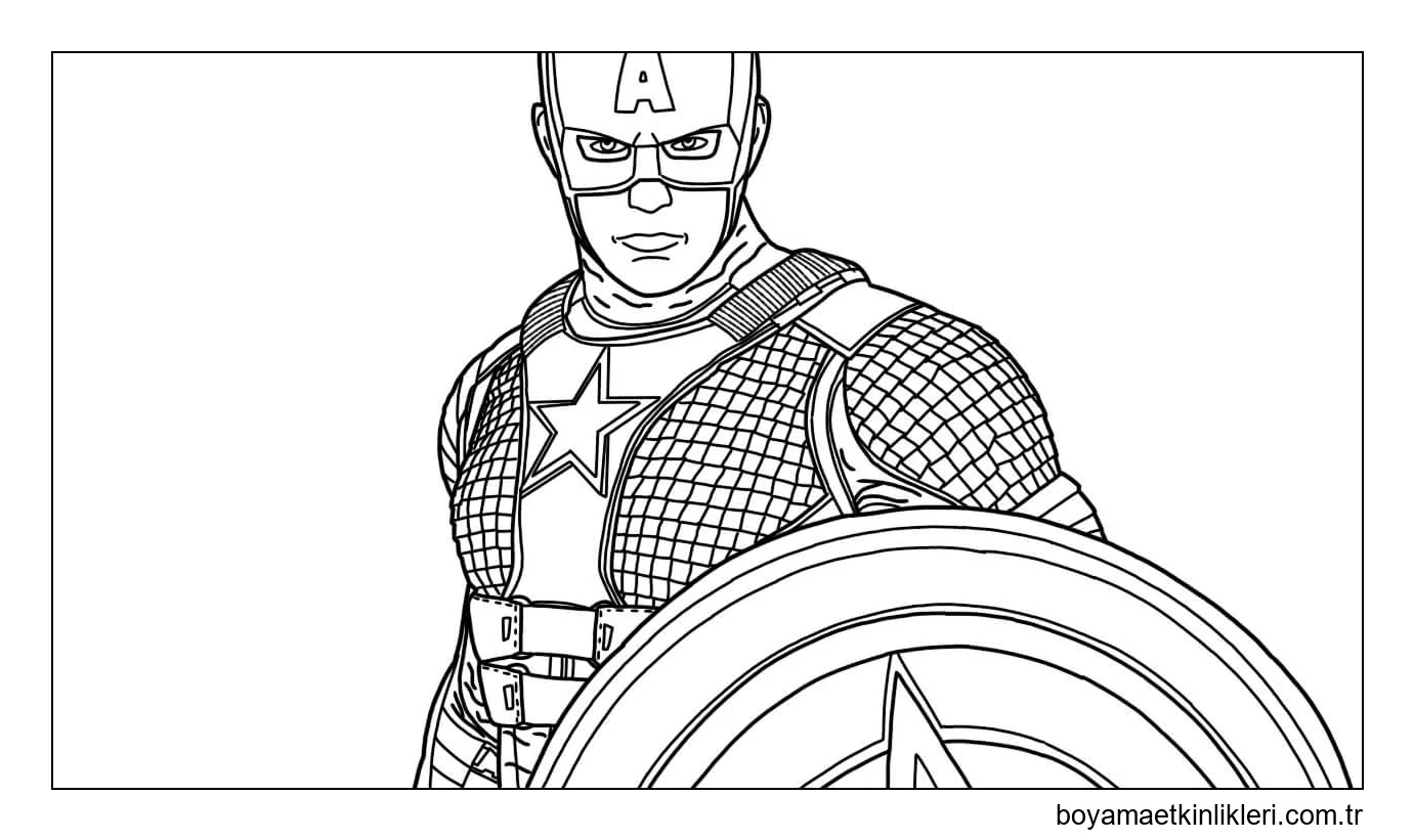 Güçlü Yüz Kaptan Amerika
