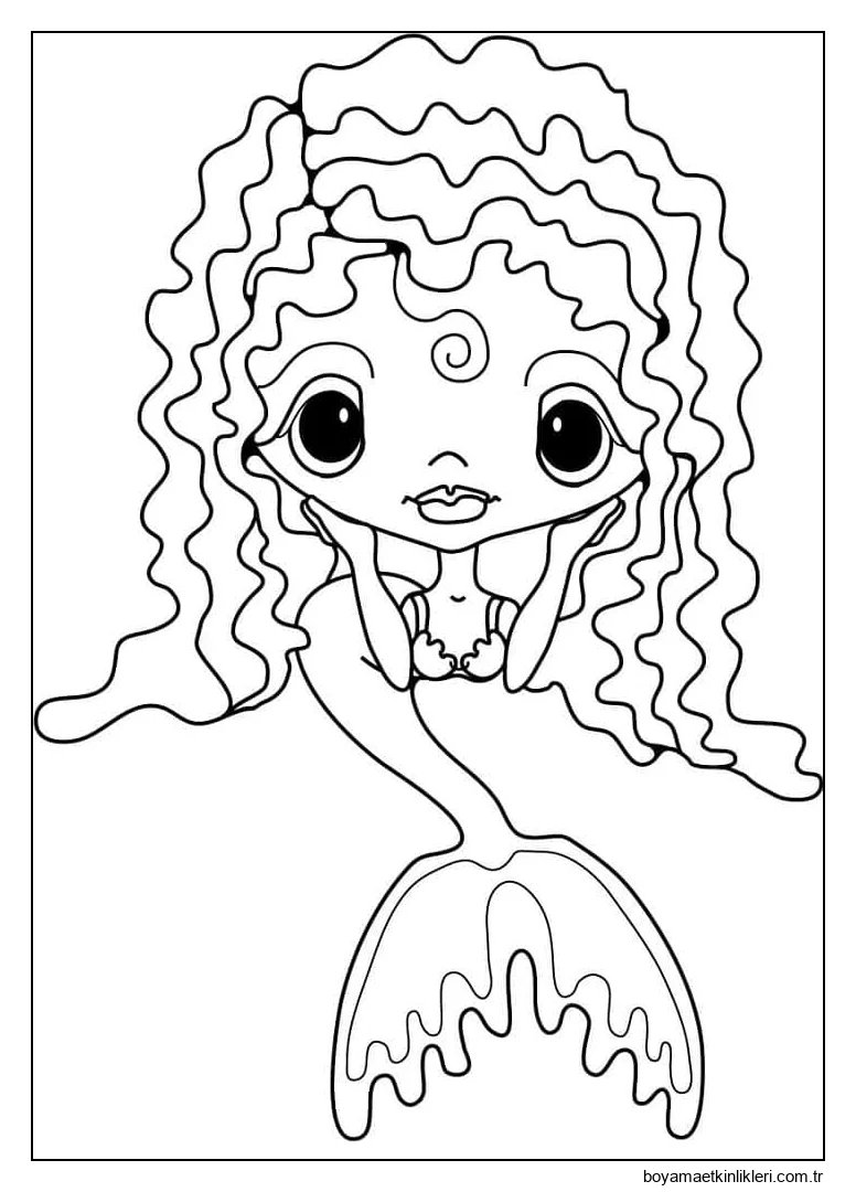 Güzel Bir Deniz Kızı ücretsiz