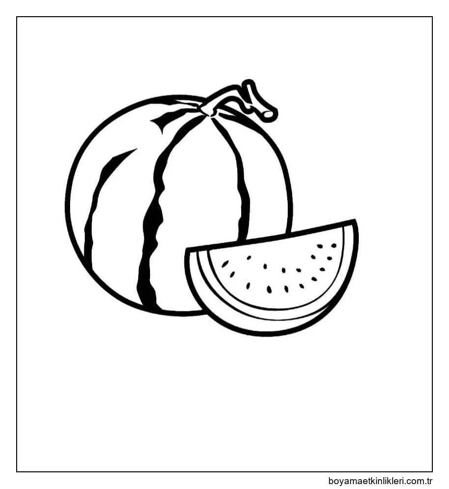 Güzel Karpuz ve Karpuz Dilimi