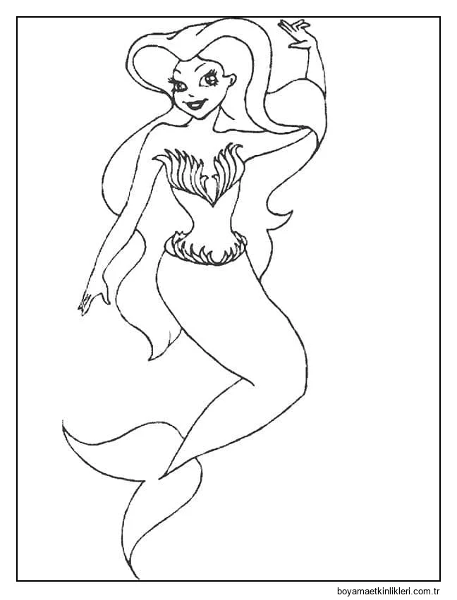 Harika Deniz Kızı Baskısı